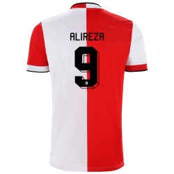 Camisola Feyenoord Rotterdam Alireza Jahanbakhsh 9 Equipamento Primeiro 2021-2022 Manga Curta